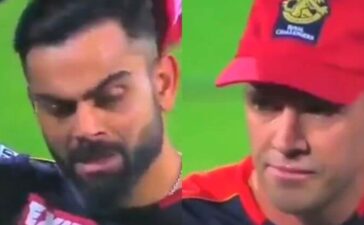 Virat Kohli AB De Villiers Crying IPL 2021