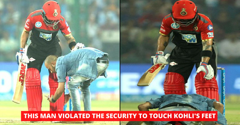 Virat Kohli Fan Violate Security