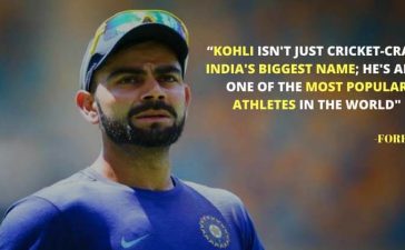Virat Kohli Highest Paid Athletes