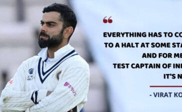 Virat Kohli Steps Down As Test Captain
