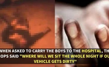 Meerut School Boys Accident Scene