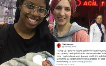 Woman Delivered Baby