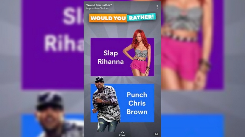 Rihanna's snapchat case