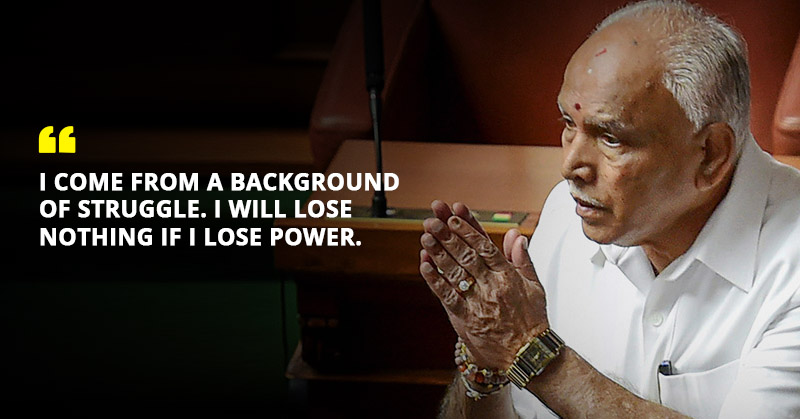 Yeddyurapa Resigns As CM