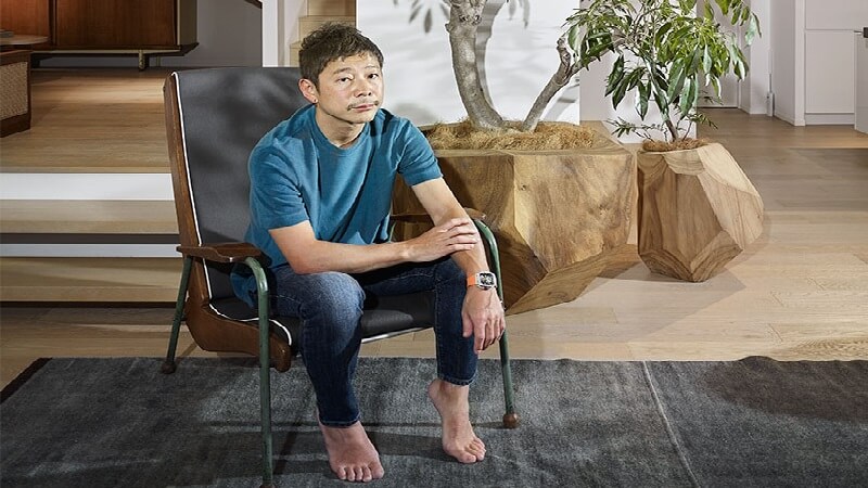 Japanese Billionaire Yusaku Maezawa