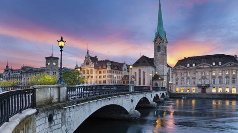 Zurich, Switzerland is the happiest cities in the world.