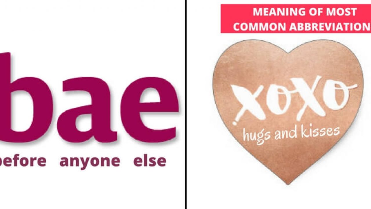 Xoxo means what really Hugs and