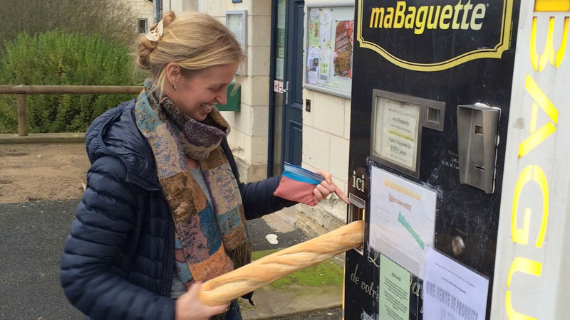 baguette vending machine