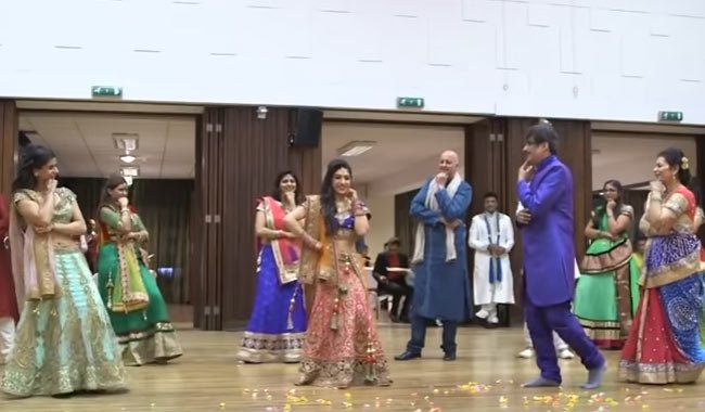 Indian Bride's Marathon Sangeet Performance