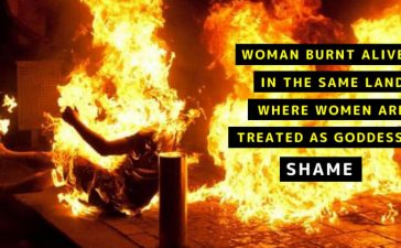 Women Burnt alive