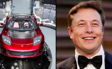 Elon Musk Tesla Roadster