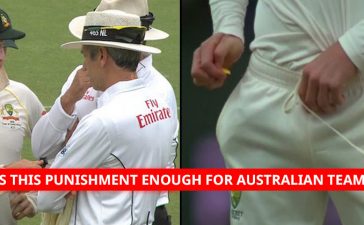 Cameron Bancroft was caught in hiding an object inside his pants