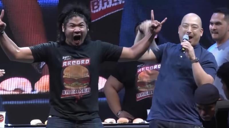 Guinness Record For Most Hamburgers Eaten