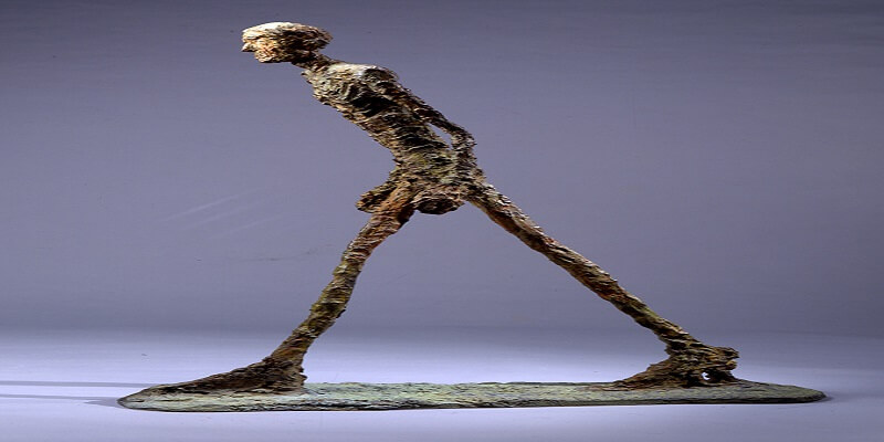 walking man painting