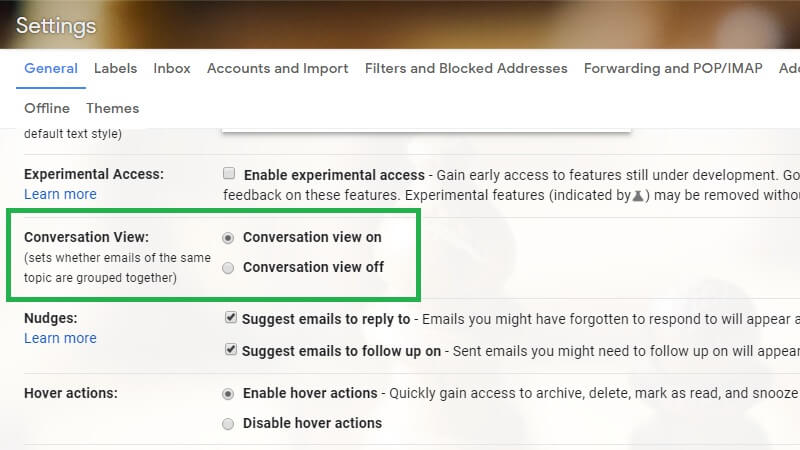 gmail features