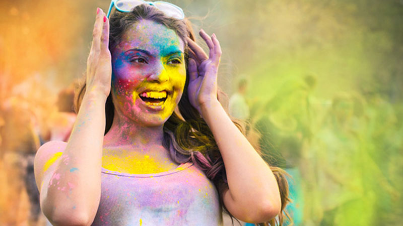 Just go natural this holi