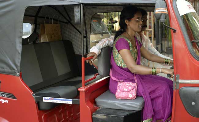 Mumbai's First Woman Auto Rickshaw Driver