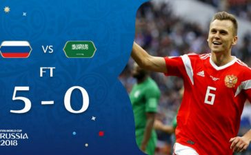 Day 1 FIFA 2018 - Russia Vs Saudi Arabia