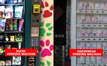 socks and underwear vending machine