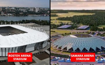 The Amazing 12 Hosting Stadiums Of FIFA World Cup 2018