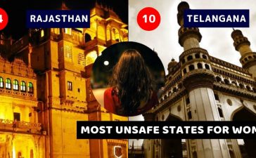 Unsafe states for women High crime rates