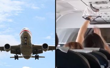Weird woman spotted in plane
